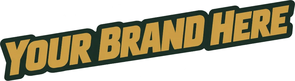Beispiel-Logo „Your Brand Here“